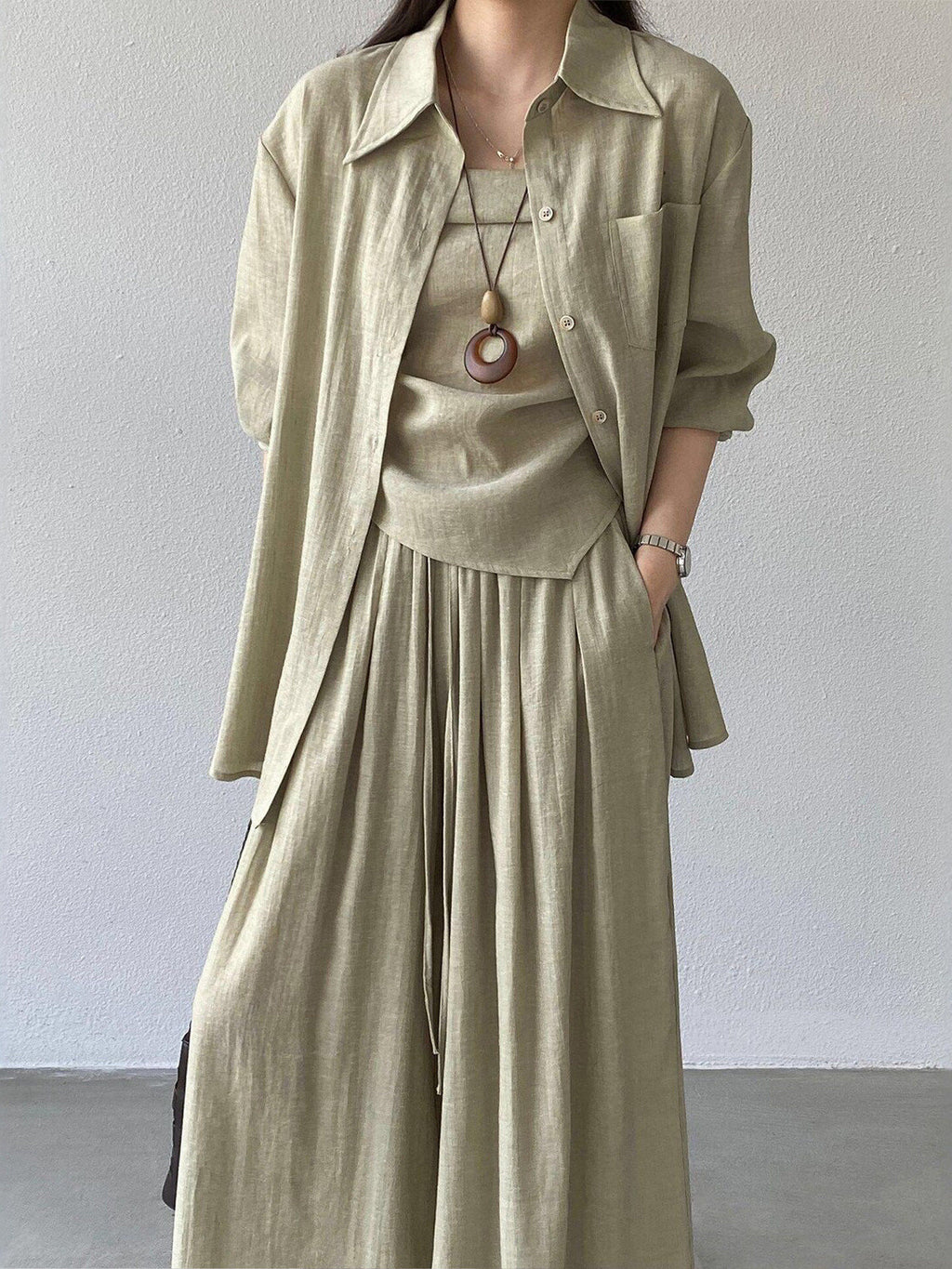 Women's Elegant Sun Protection Three-Piece
