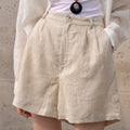 Women's Linen Casual Shorts