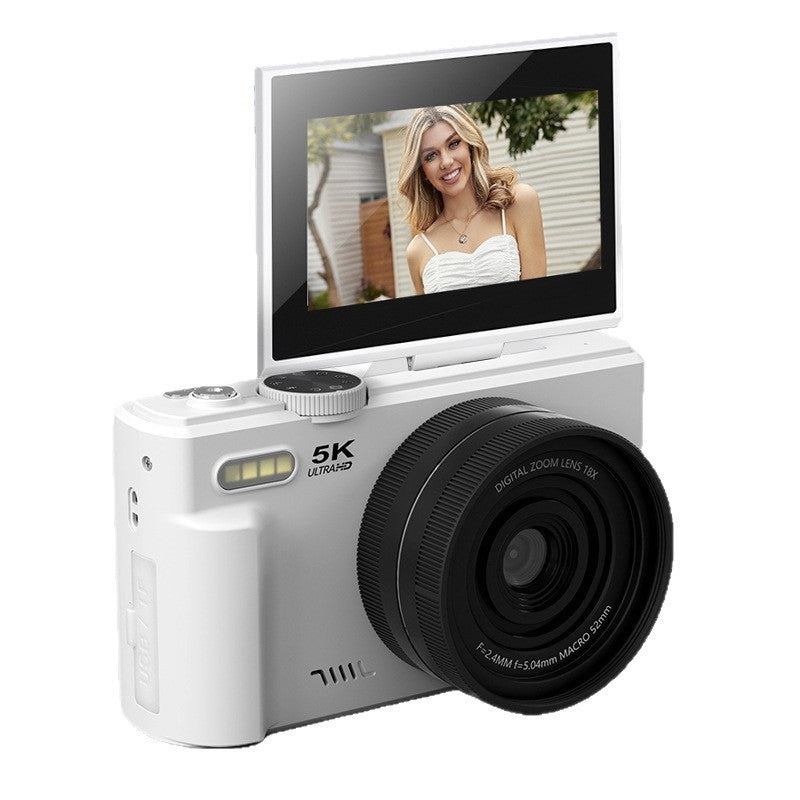 Retro 5K Flip Screen Digital Camera