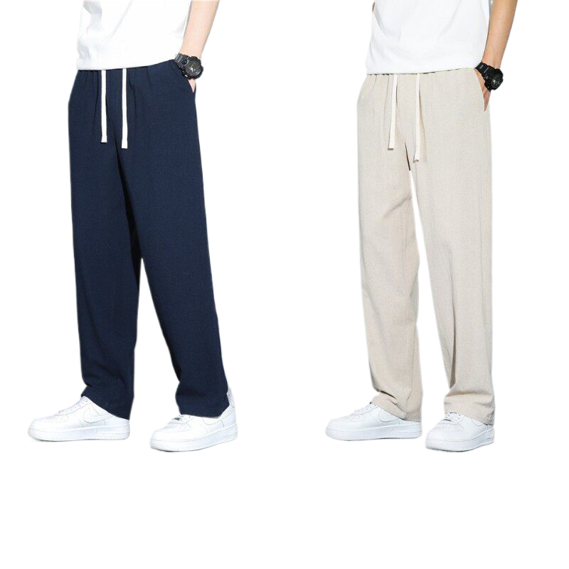 Mens Casual Straight Leg Pants