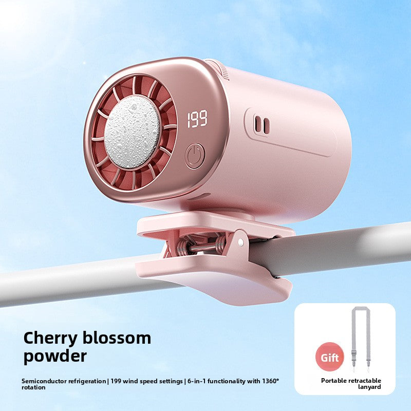 clip-on mini fan umbrella