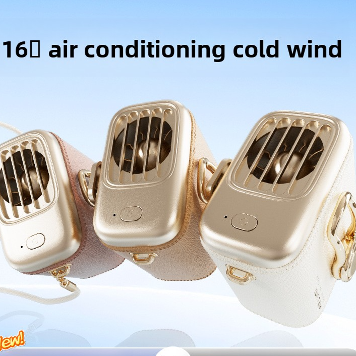 mini clip-on rechargeable waist fan