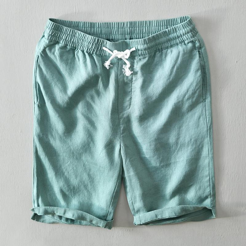 Men's Linen Casual Shorts