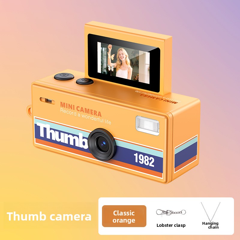 Flip Screen Mini Camera with Video Recording