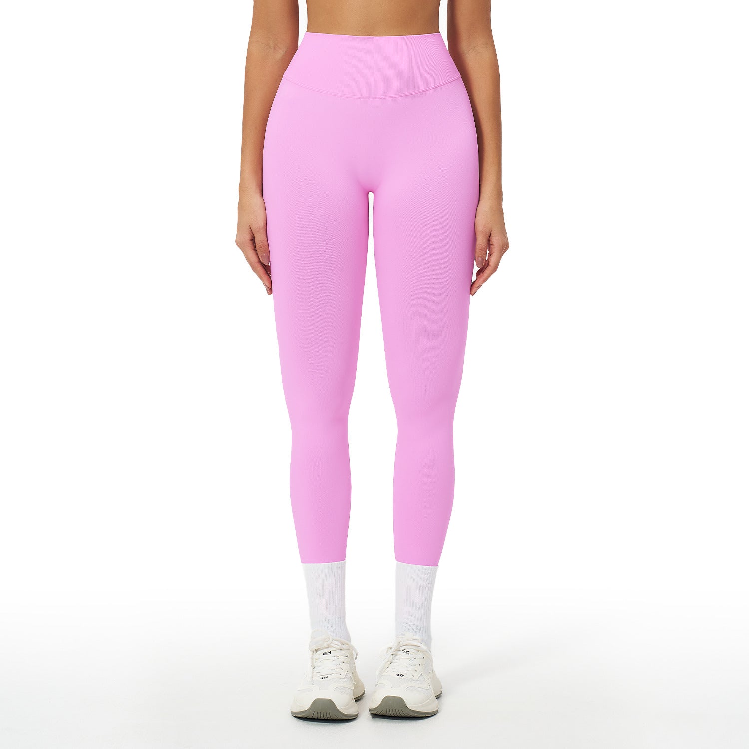 Seamless Yoga Pants with V-Shape Design