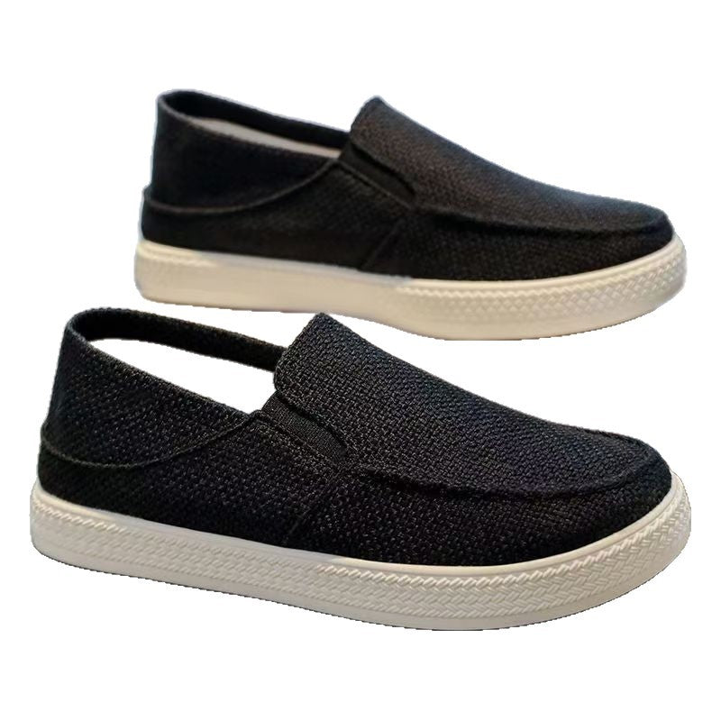 Casual linen shoes for odor prevention