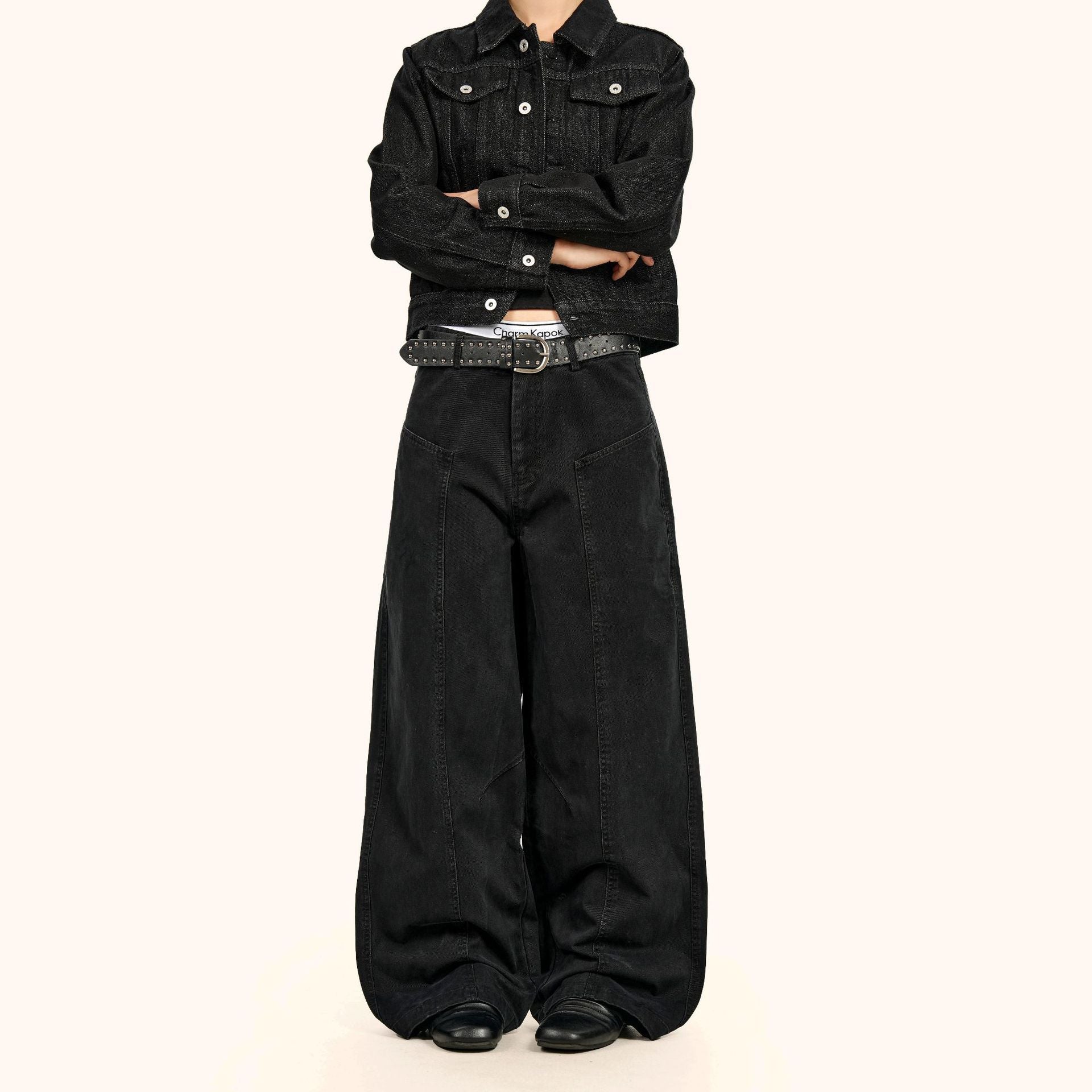 Retro Straight Leg Cargo Pants