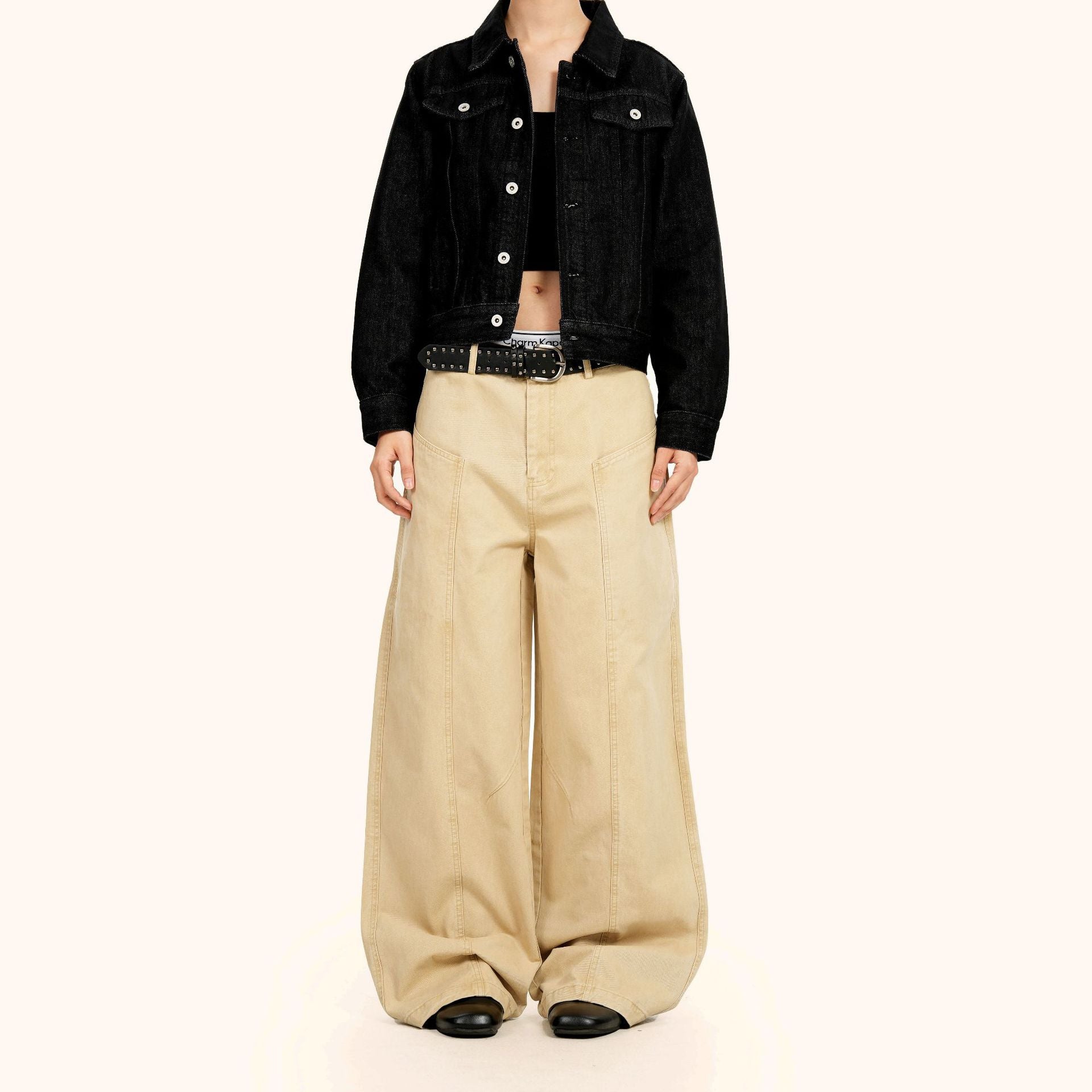 Retro Straight Leg Cargo Pants