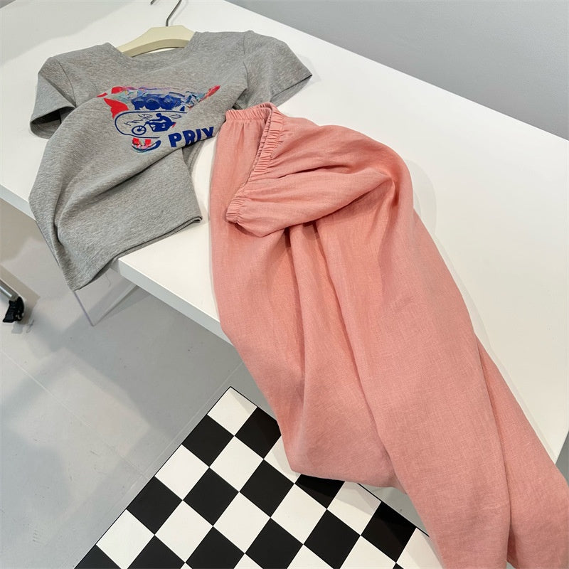 Relaxed Linen Skirt for Women