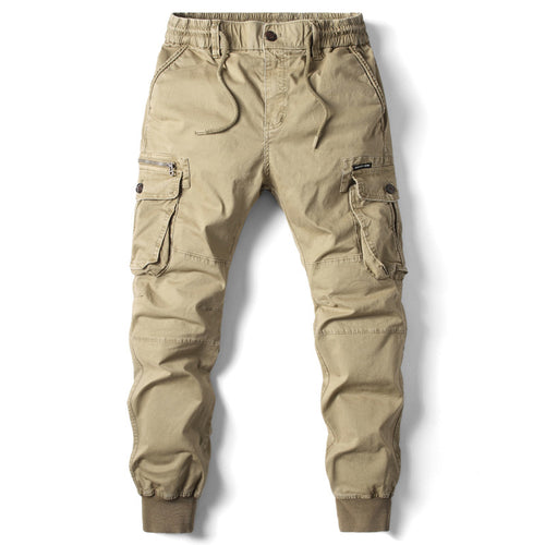 Belted cargo pants