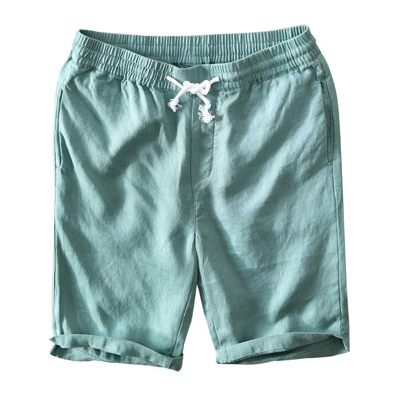 Men's Linen Casual Shorts