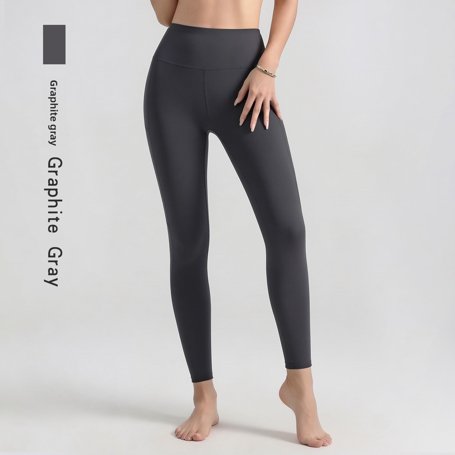 High Waist Yoga Pants with Side Pockets
