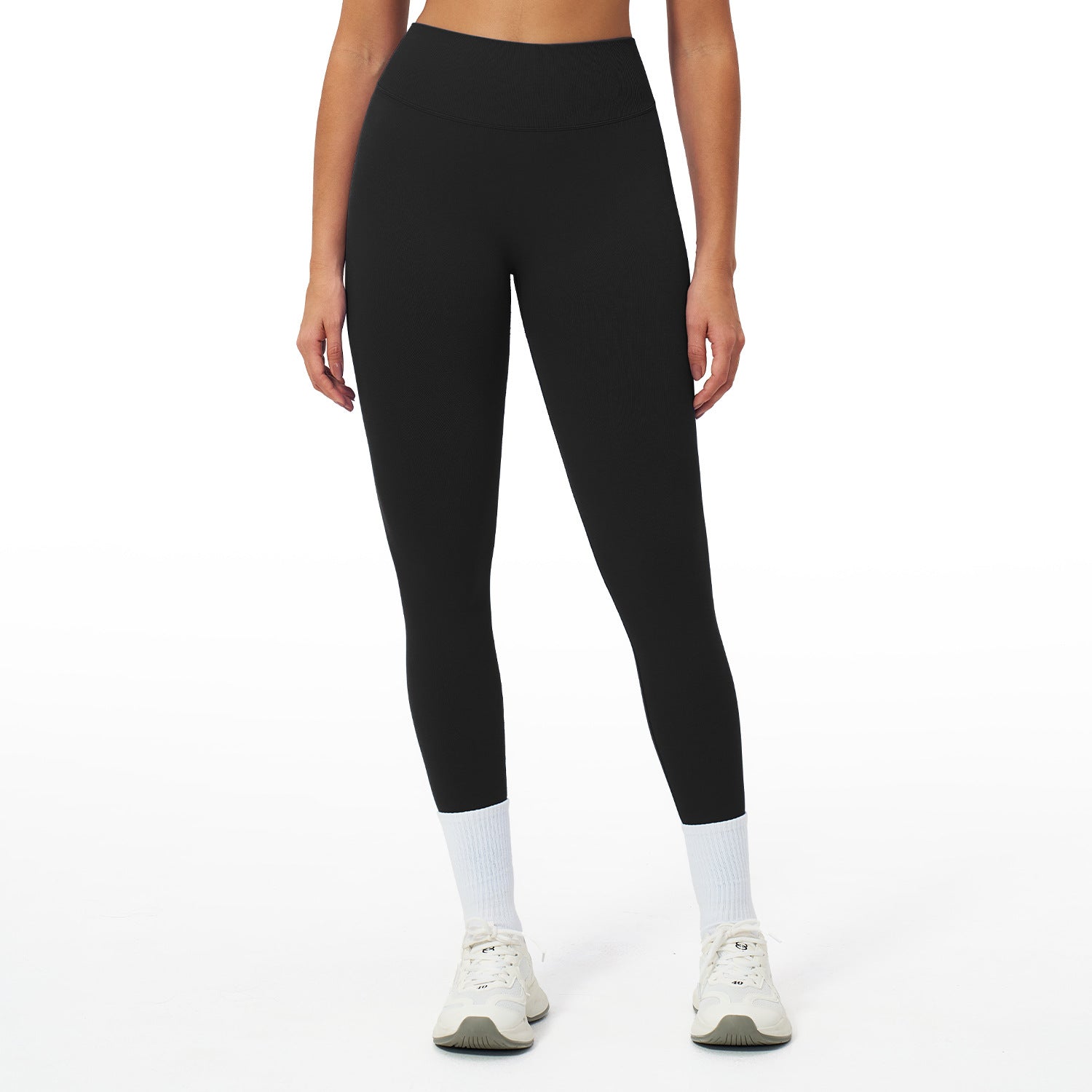 Seamless Yoga Pants with V-Shape Design
