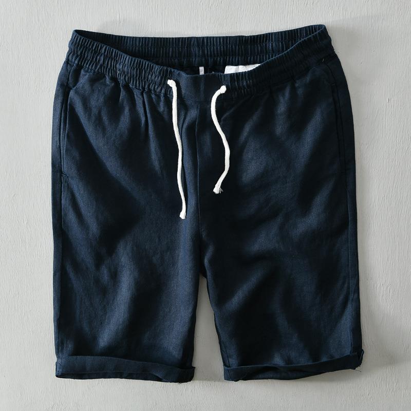 Men's Linen Casual Shorts