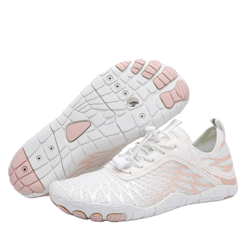 Barefoot Shoes with Copper Buckles