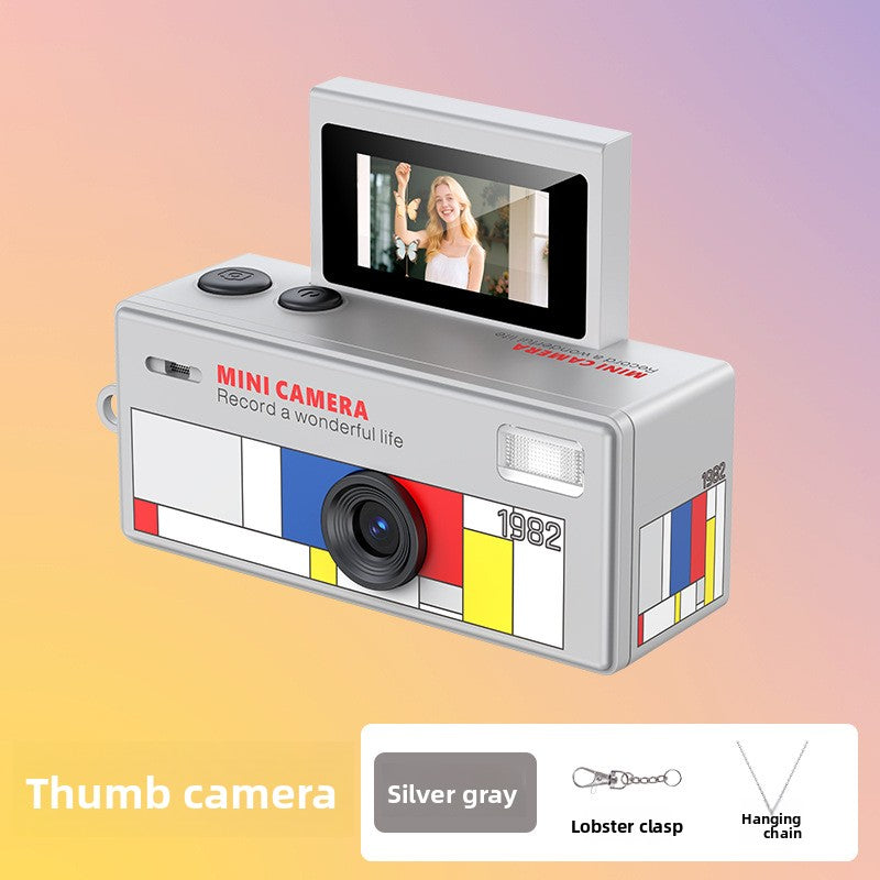 Flip Screen Mini Camera with Video Recording