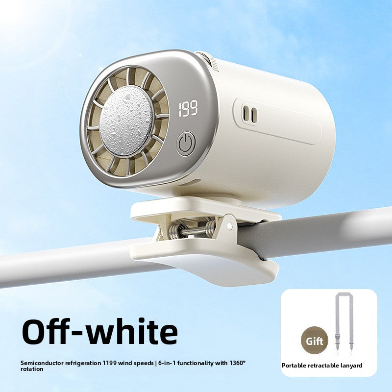 clip-on mini fan umbrella