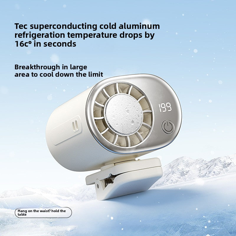 clip-on mini fan umbrella