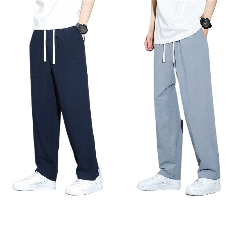 Mens Casual Straight Leg Pants