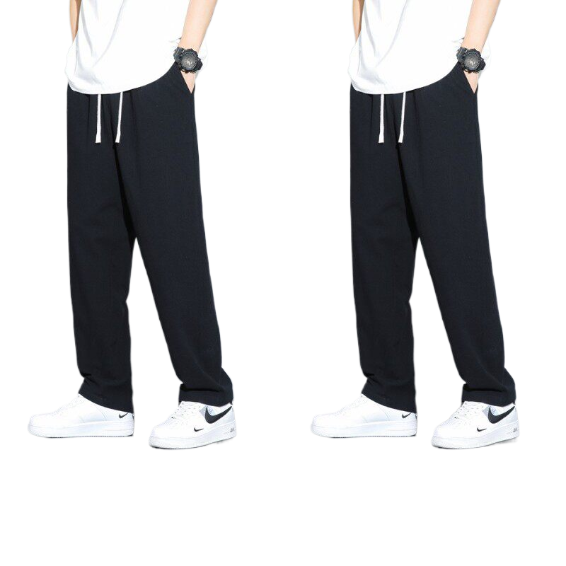 Mens Casual Straight Leg Pants
