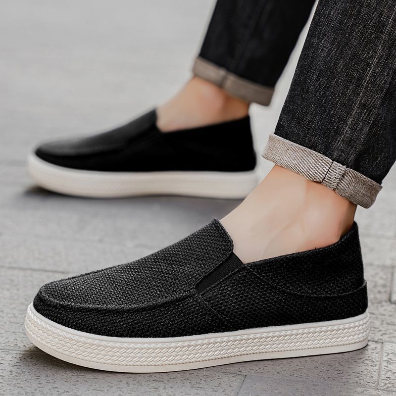 Casual linen shoes for odor prevention