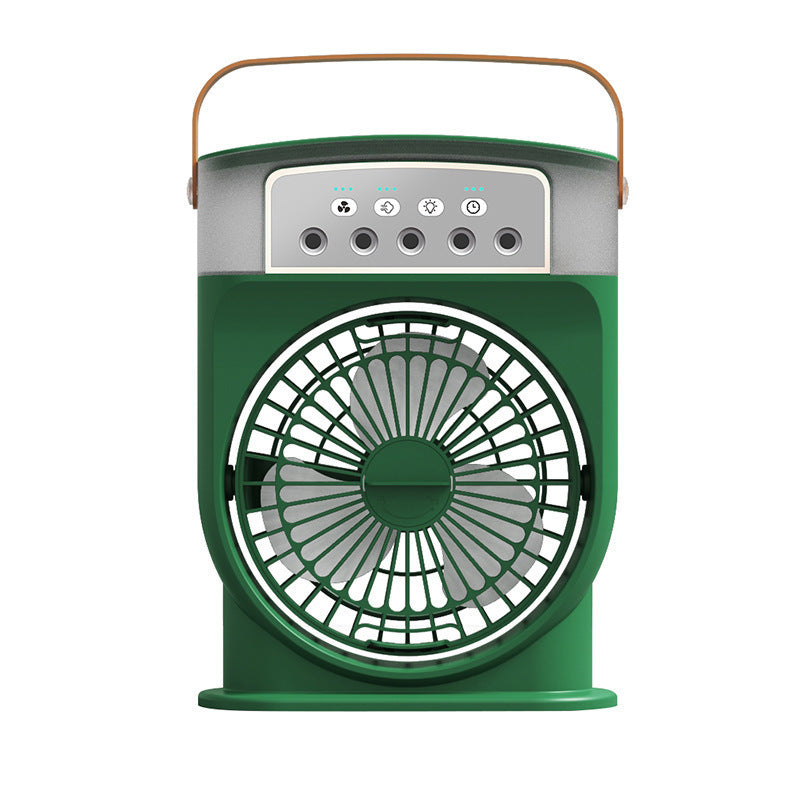 usb misting fan with humidifying cooling