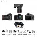 D5 WiFi Digital Camera 4K Dual Lens Night Vision