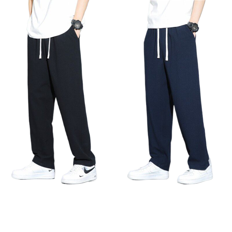 Mens Casual Straight Leg Pants