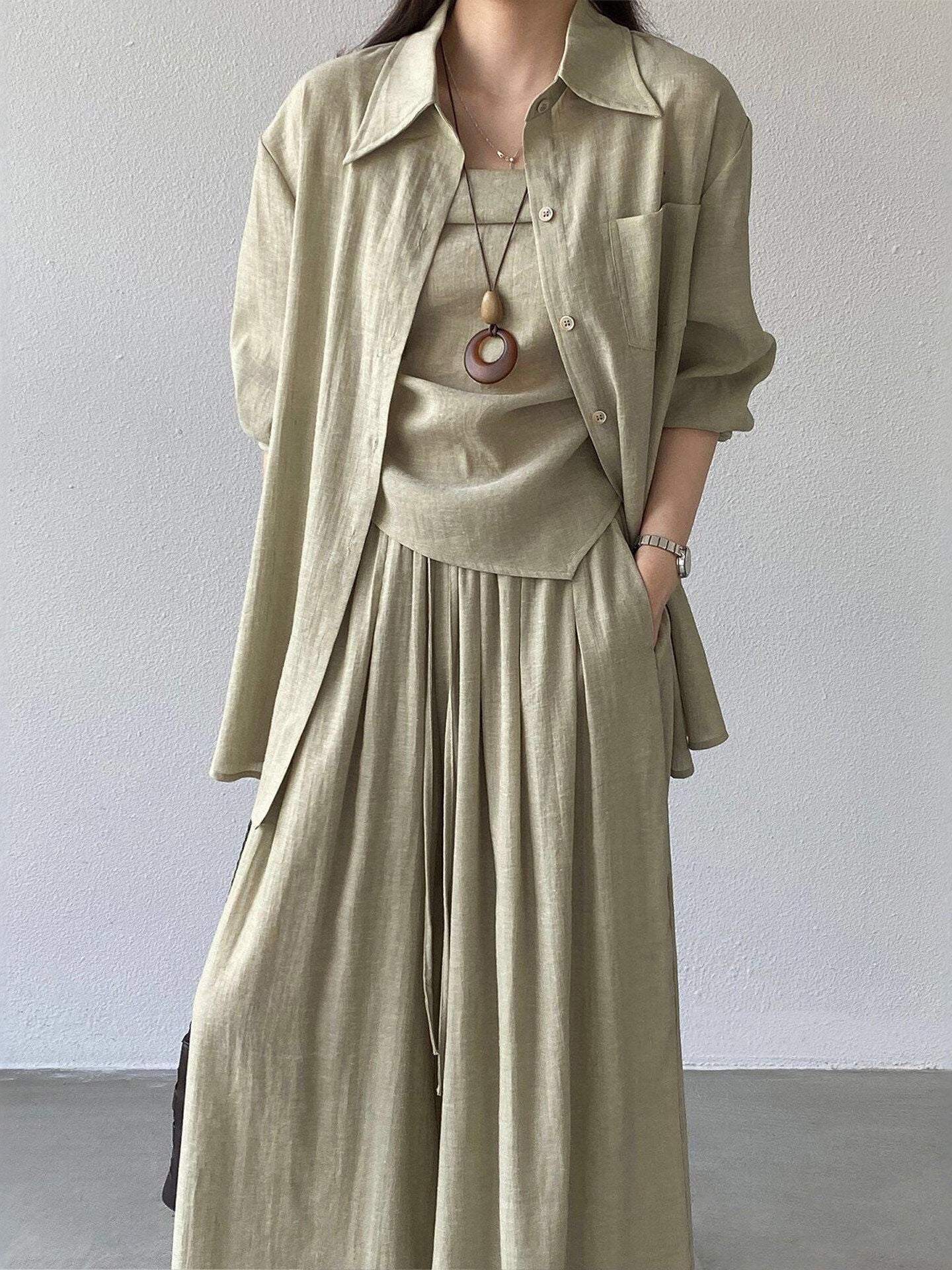 Women's Elegant Sun Protection Three-Piece