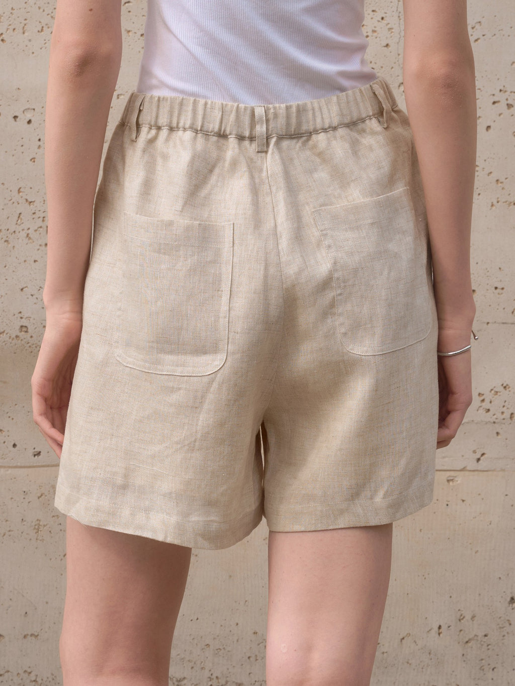 Women's Linen Casual Shorts