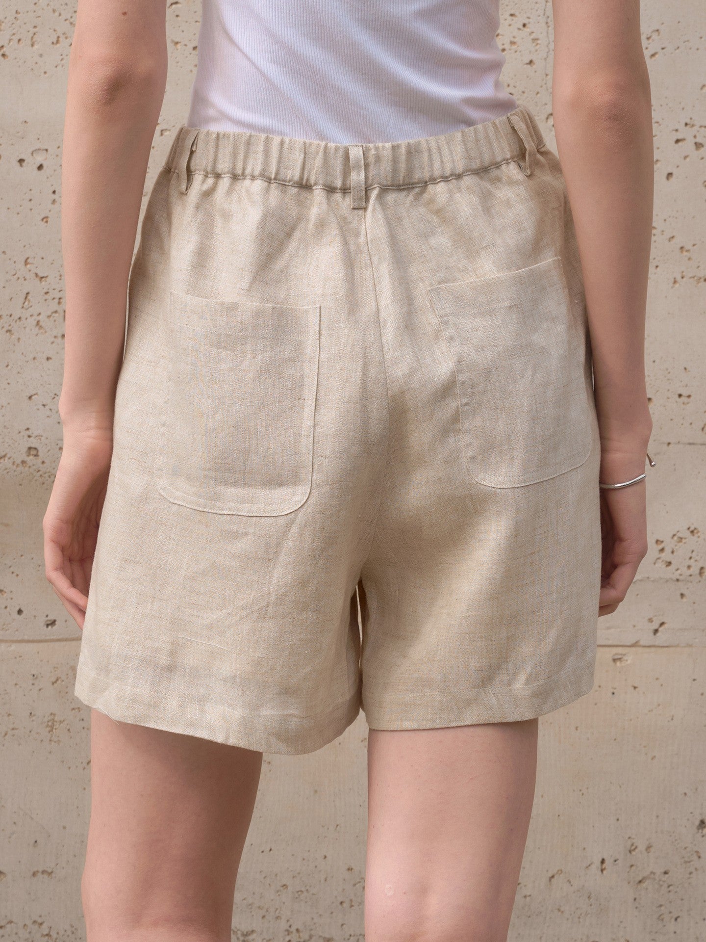 Women's Linen Casual Shorts