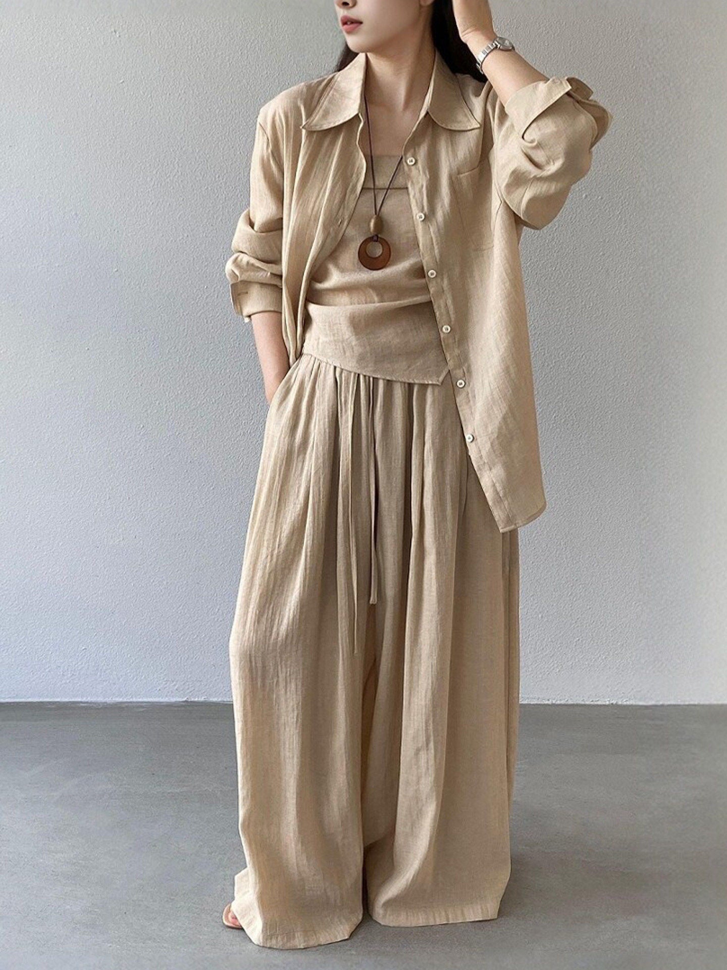 Women's Elegant Sun Protection Three-Piece