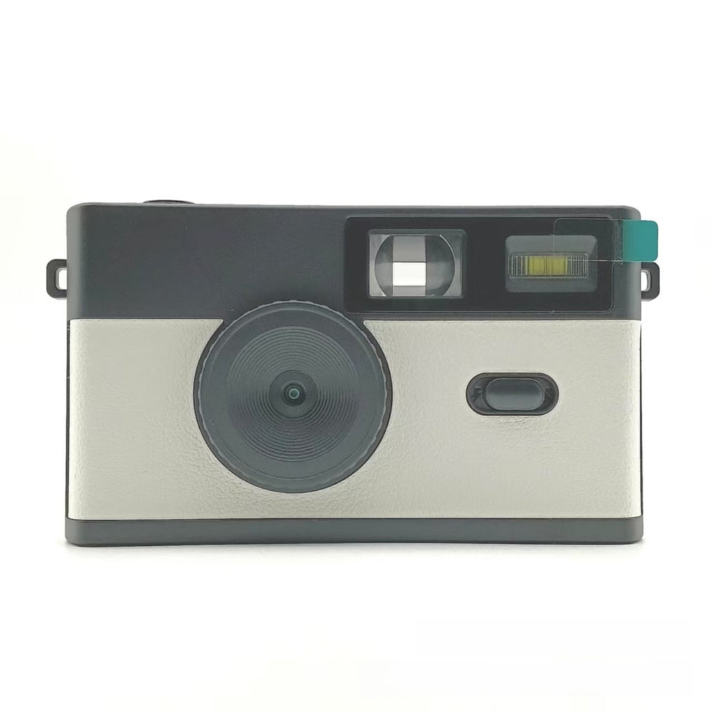 Retro Digital Camera with Flash and Filters
