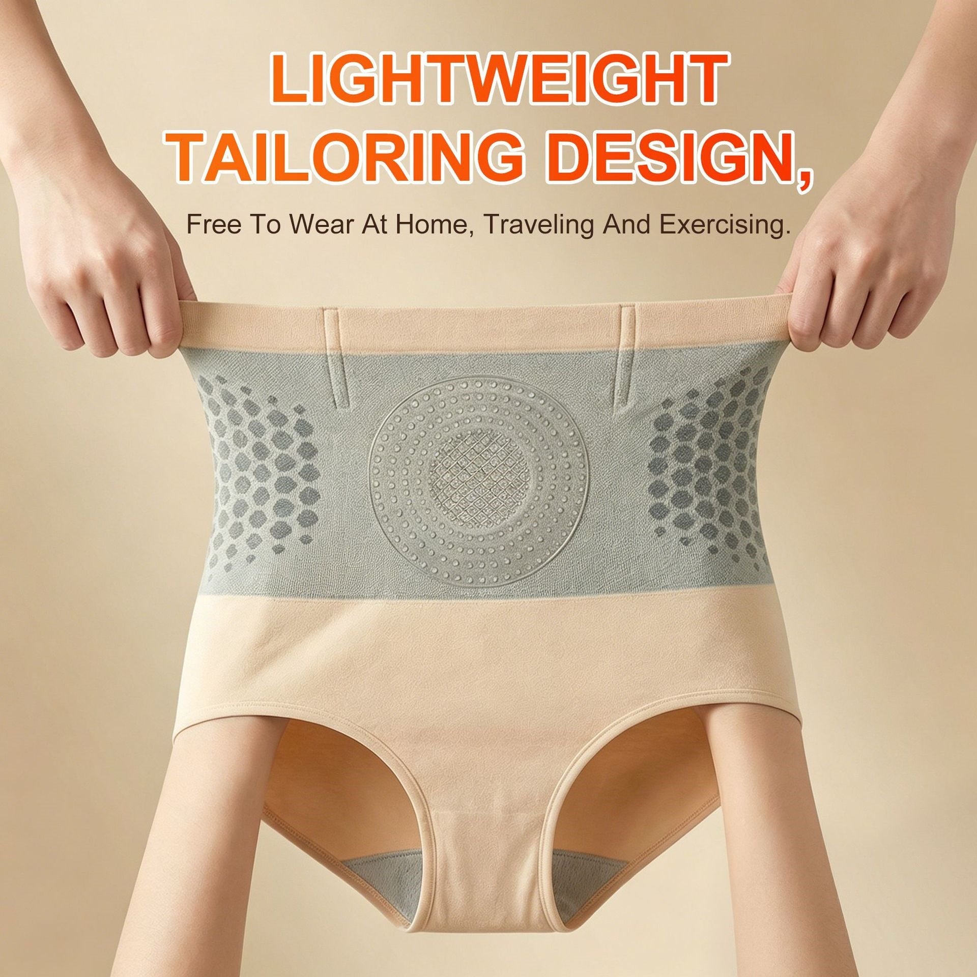 Honeycomb Tummy Control Seamless Panties