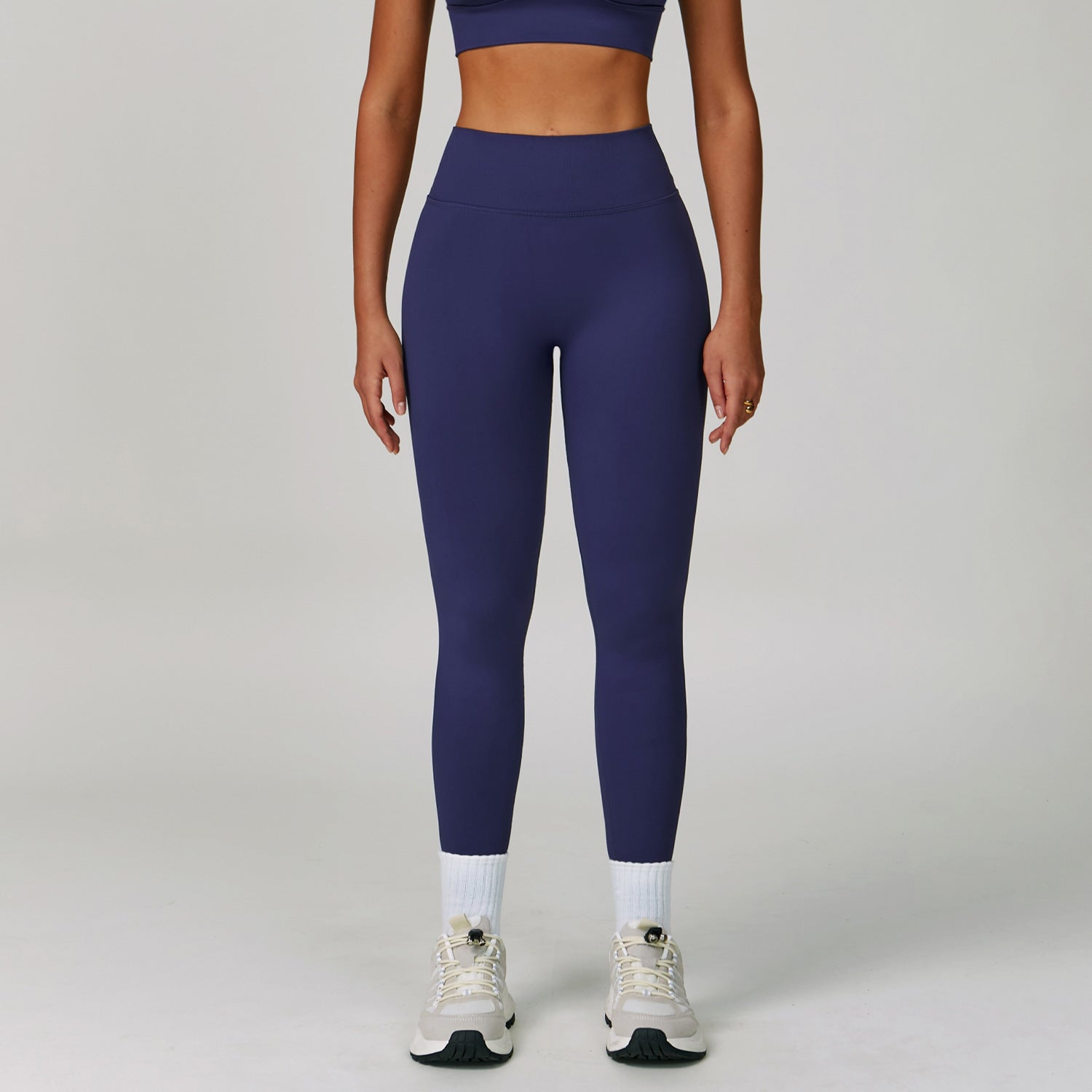 Seamless Yoga Pants with V-Shape Design