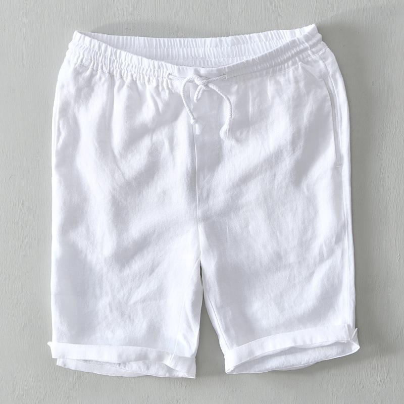 Men's Linen Casual Shorts