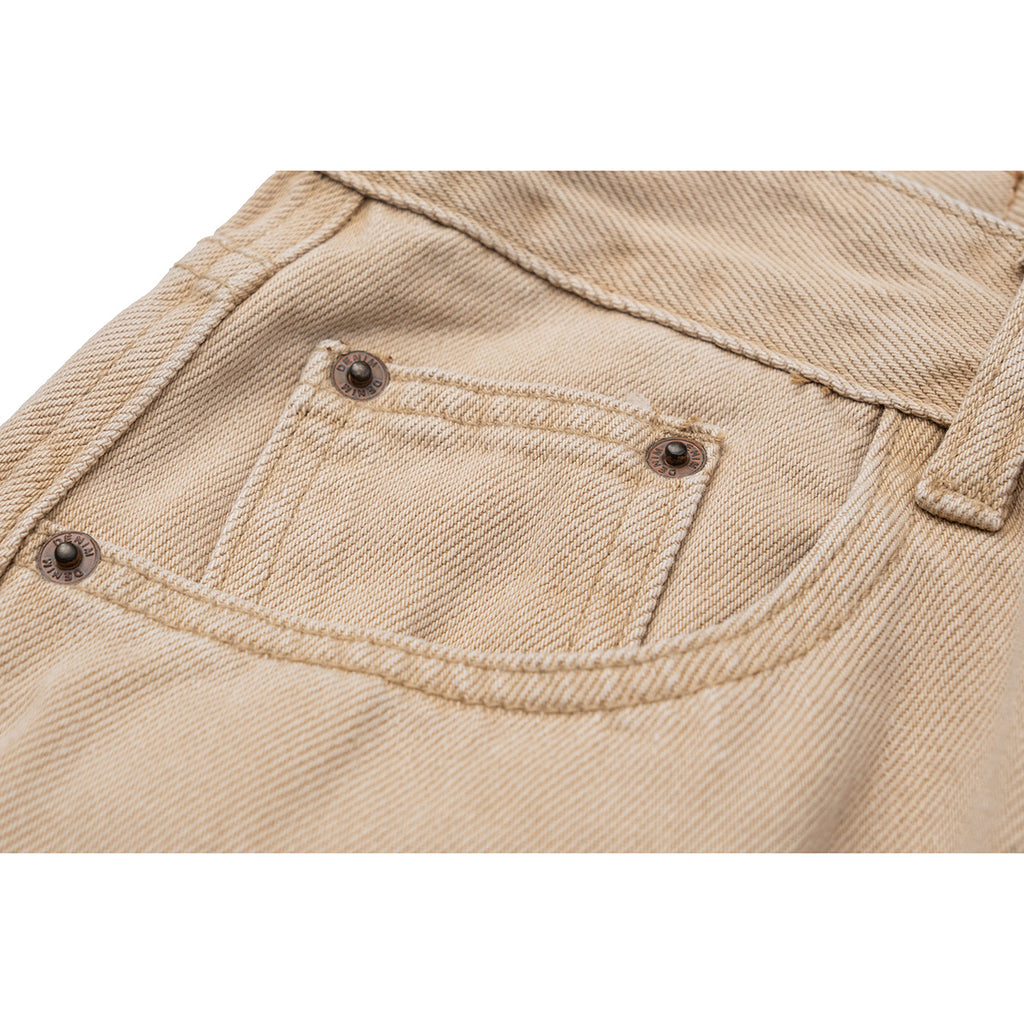 Men's Cotton Wide-Leg Work Pants