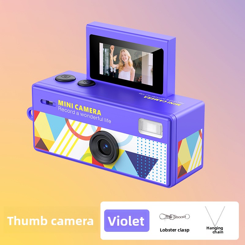 Flip Screen Mini Camera with Video Recording