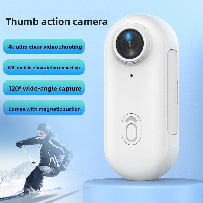 4K/1080p Anti-Shake Thumb Camera