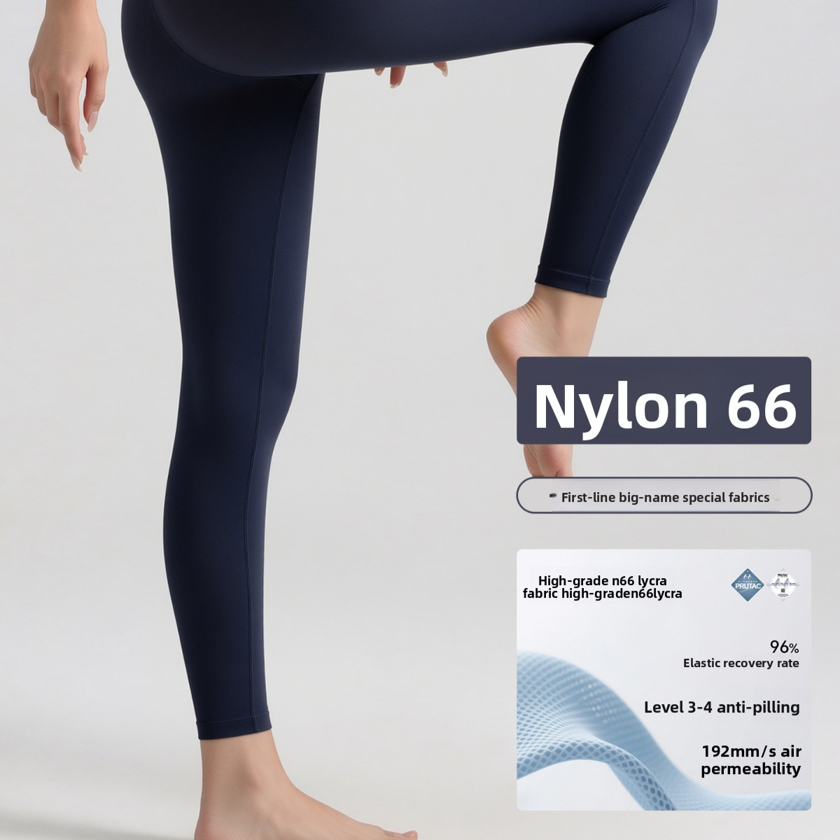 High Waist Yoga Pants with Side Pockets