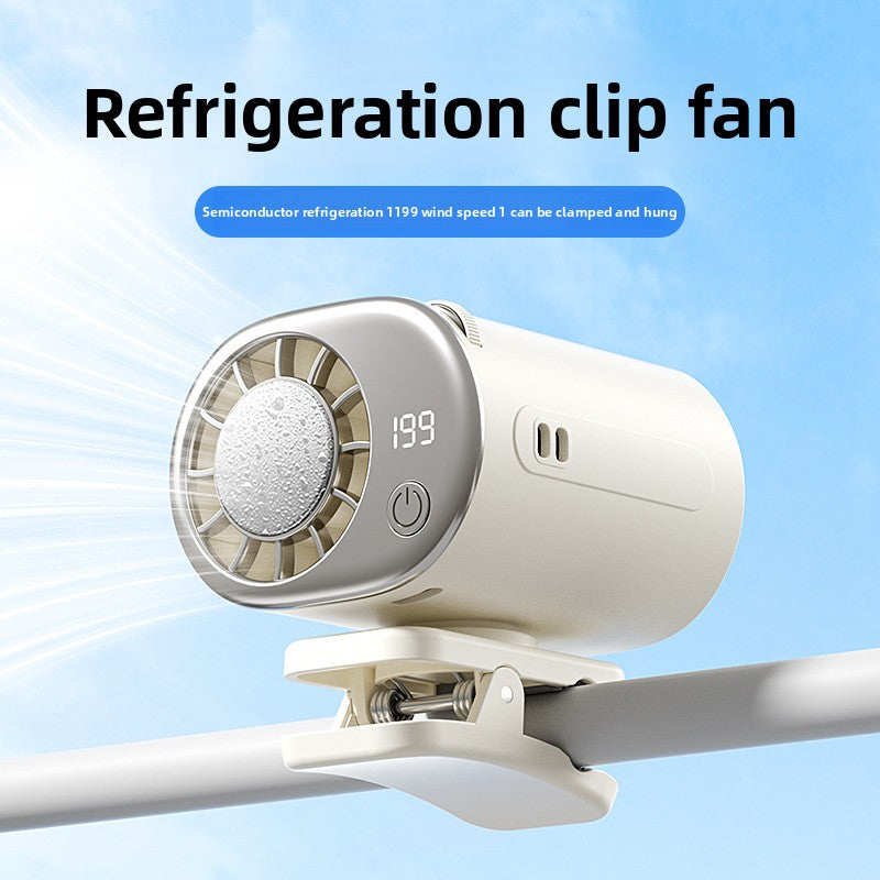 clip-on mini fan umbrella
