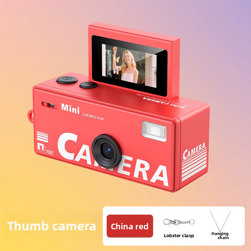 Flip Screen Mini Camera with Video Recording