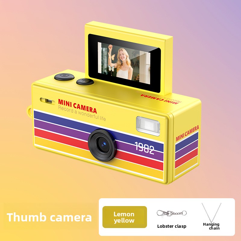 Flip Screen Mini Camera with Video Recording