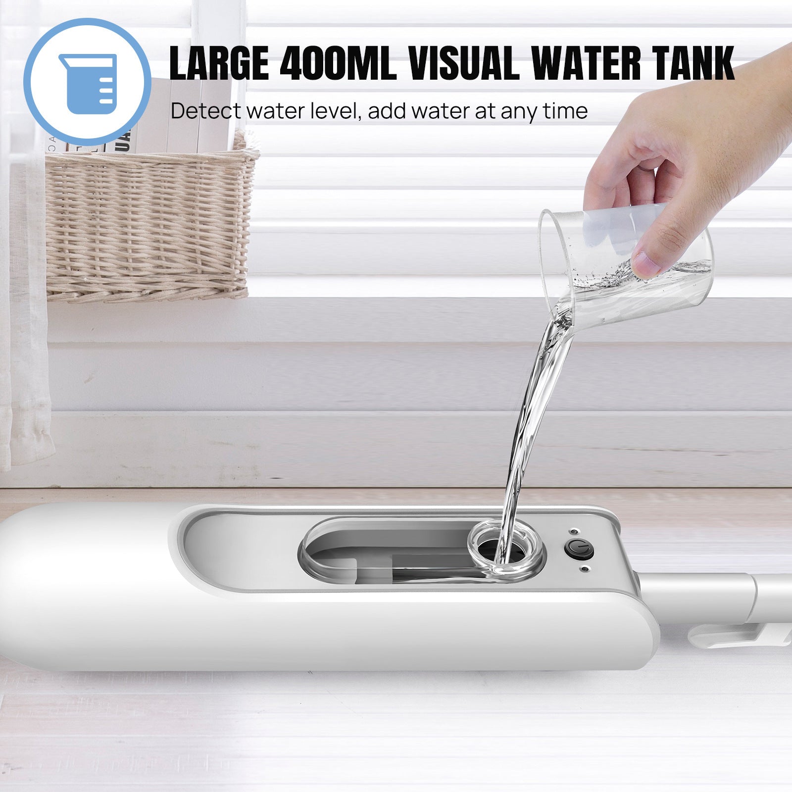 Electric Steam Mop and Cleaner