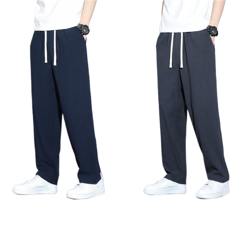 Mens Casual Straight Leg Pants