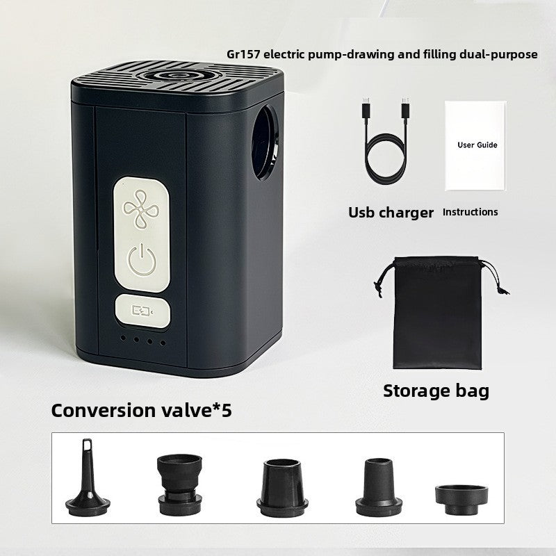 Wireless Rechargeable Air Pump for Inflation and Deflation